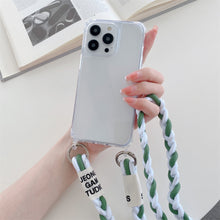 Back Woven Cross-body Lanyard Accessories