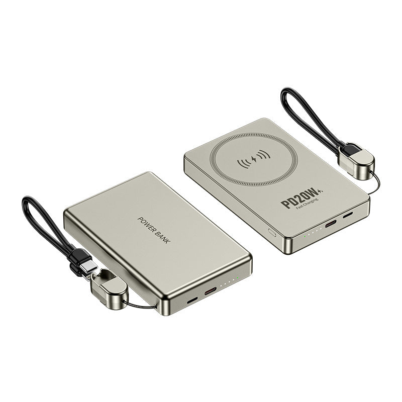 Ultra-thin Fast-charging Magnetic Wireless Power Banks