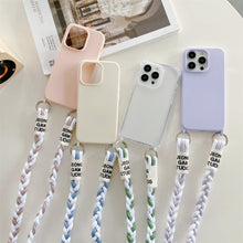 Back Woven Cross-body Lanyard Accessories